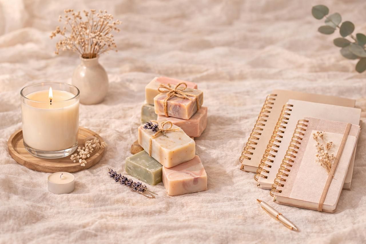 Gramapapelería — velas, jabones y papelería artesanal